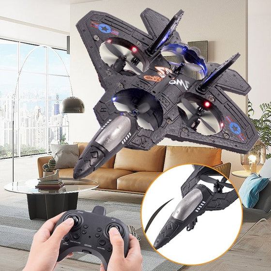 Fjärrstyrt flygplan för pojkar