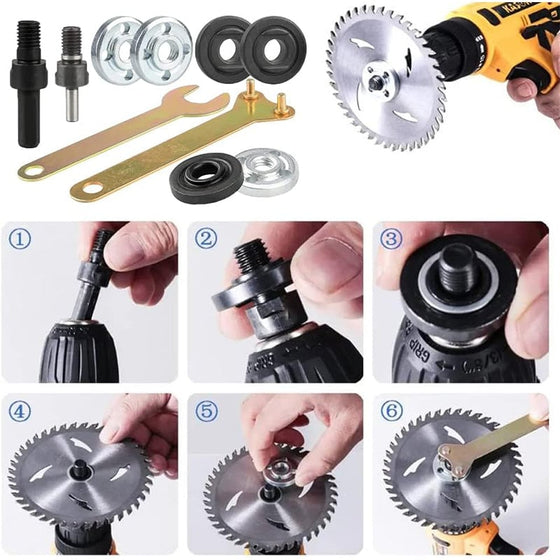 Borra-till-vinkelslip adapter