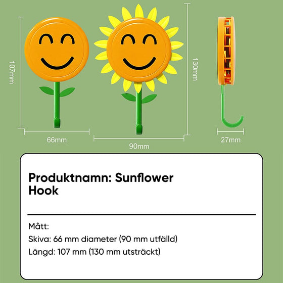 Självhäftande solroskrok