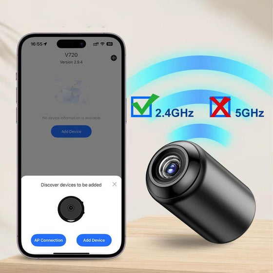 Trådlös inomhuskamera