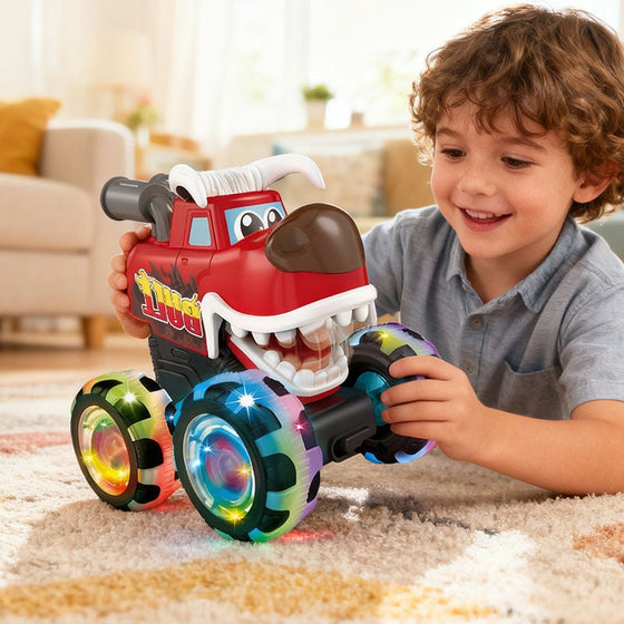 Lysande Monster Big Foot Leksaksbil