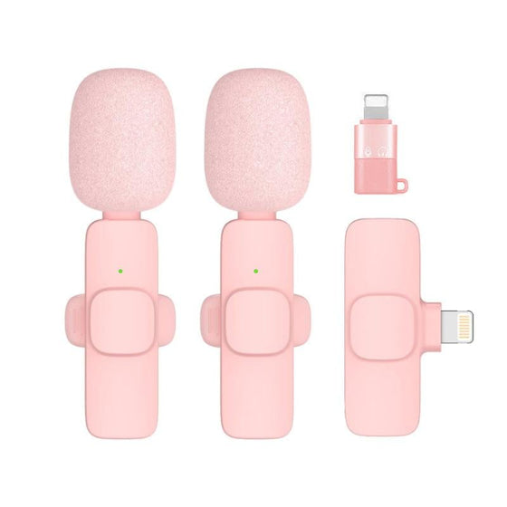 Professionell trådlös Lavalier Lapel-mikrofon