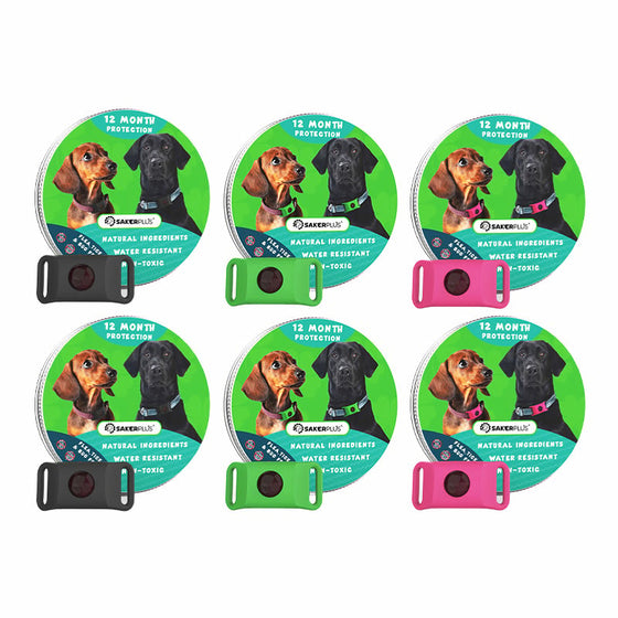 Lopp- och fästinghalsband – Skydd i 12 månader