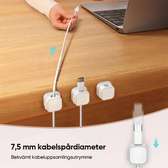 Magnetisk Kabelhållare