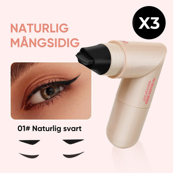 Rotationsbar eyelinerpenna med dubbla spetsar