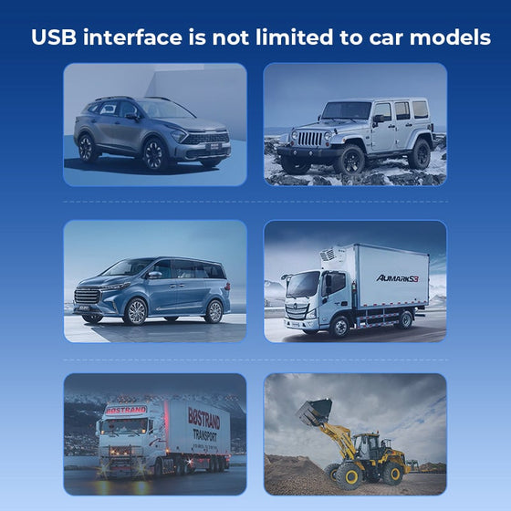 Dubbelhuvud Mini USB Bilfläkt