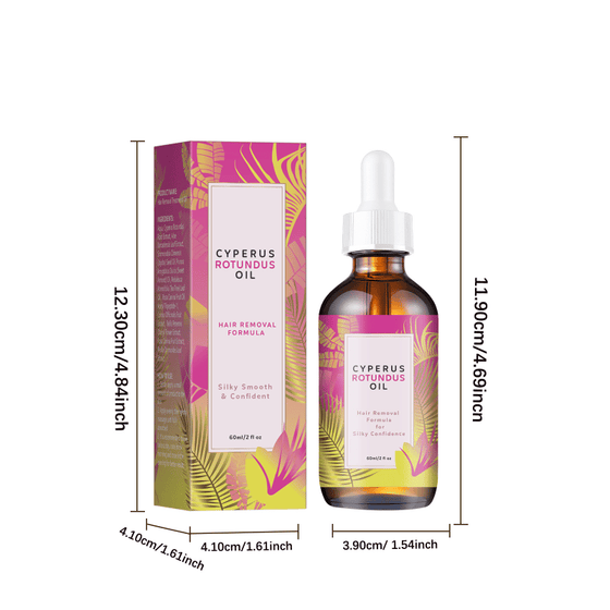 Cyperus Rotundus-olja för naturlig permanent hårreducering