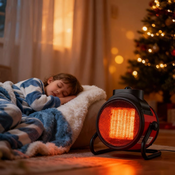 Kraftfull bärbar värmekanon