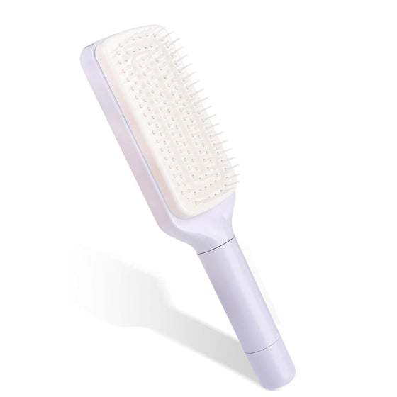 Roterande hårstryk-kam