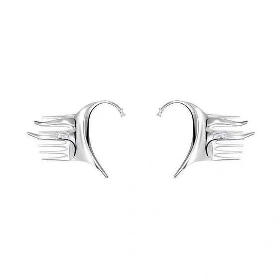 Fe-hår och öronklämmor