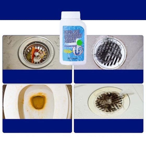 Naturlig rensning av igensättning doftande rörrensare för alla ändamål