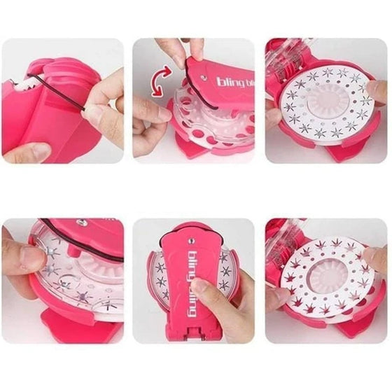 Hårstenshäftapparat