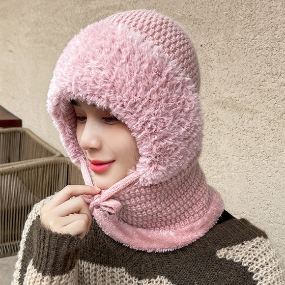 3-i-1 vinterbalaclava för kvinnor