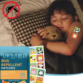 Skonsamt örtbaserat myggmedelplåster