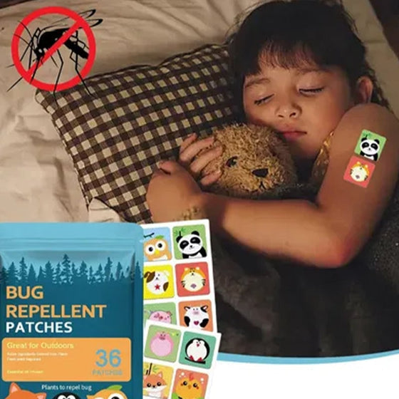 Skonsamt örtbaserat myggmedelplåster