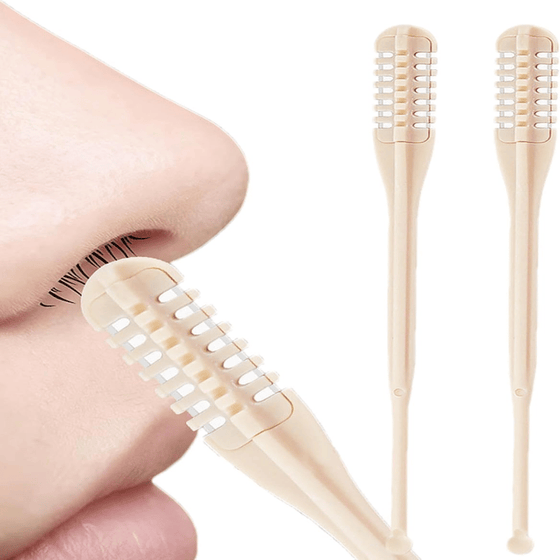 2-i-1 näshårstrimmer & öronrensare (2 stycken)