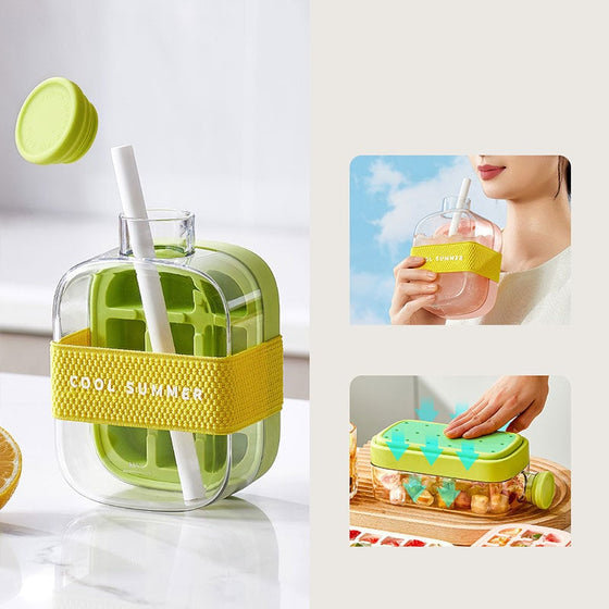 Sugrörsflaska Ismaskin Flaska