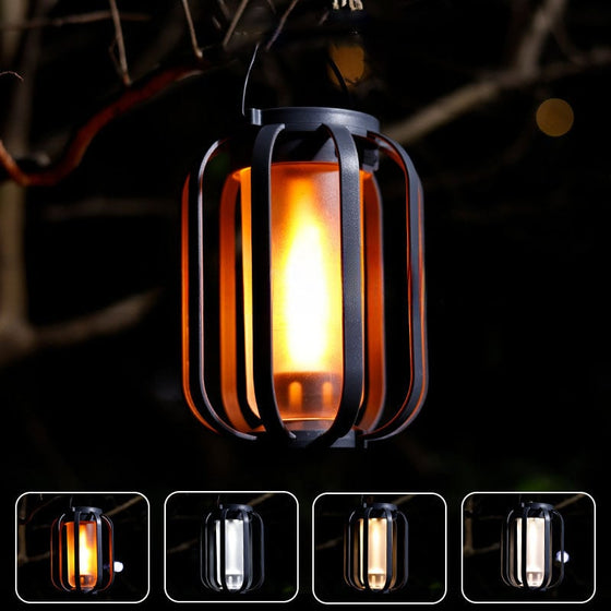 Solcellslampa för utomhusbruk med 4 lägen