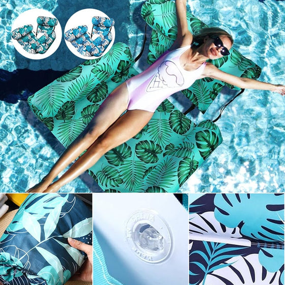 Trippel-Rör Hopfällbar Uppblåsbar Poolstol