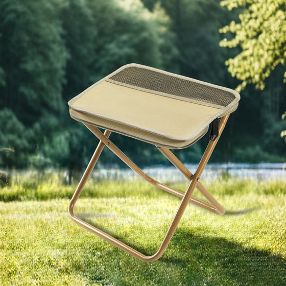 Bärbar pallstol för bergsklättring och vandring