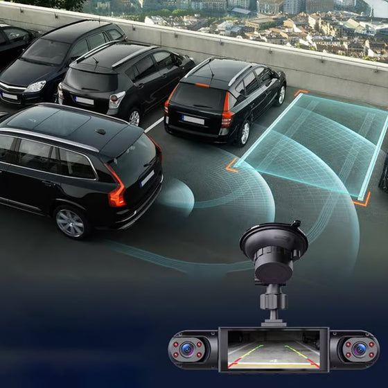 Fyra-kanals övervakningsbilkamera