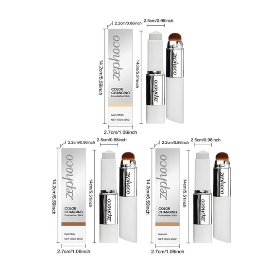 2-I-1 Färgskiftande Foundationstick