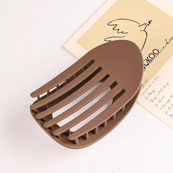Enkel Elegant Duckbill Hårklypa