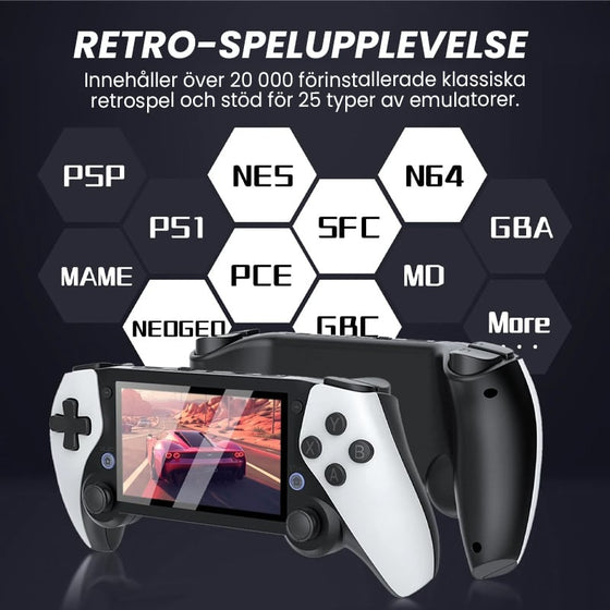 Retro Handhållen Spelkonsol