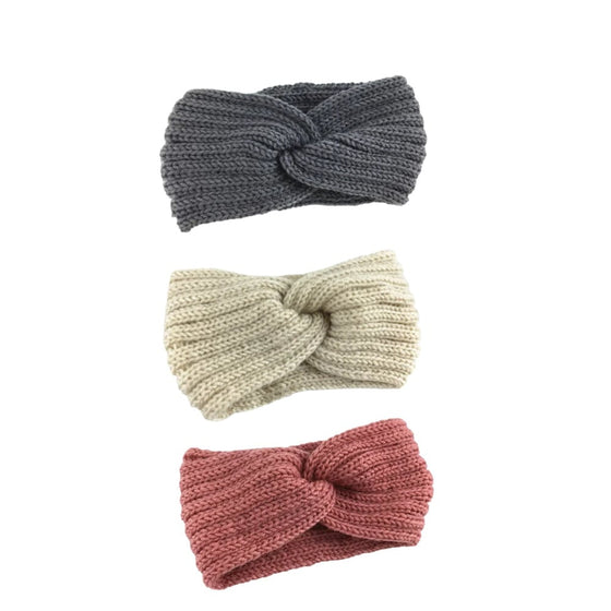 Handstickat varmt garnpannbandsset