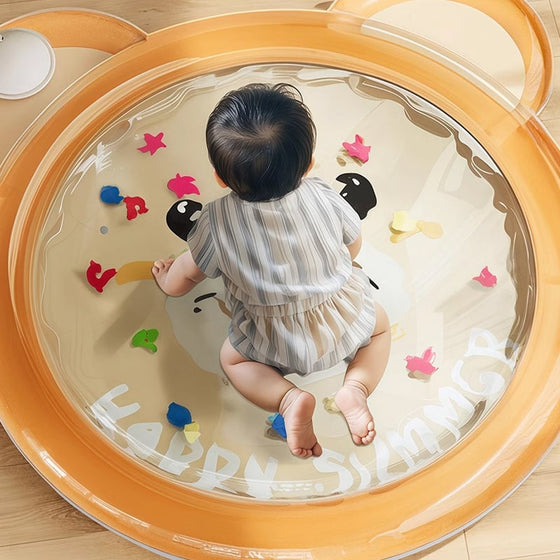 Söt vattenlekmatta för barn & husdjur