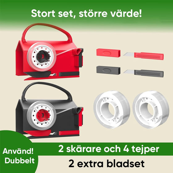 Pappersklippare och dispenser-set