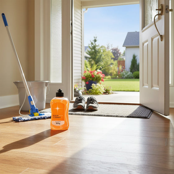 Antibakteriellt golvrengöringsmedel för flera ytor