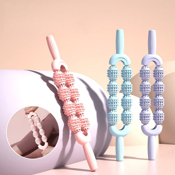 Dual-Row 8-hjuls sensorisk massagepinne