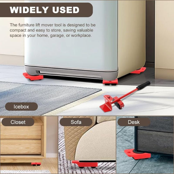 Lyftverktygssats för möbler