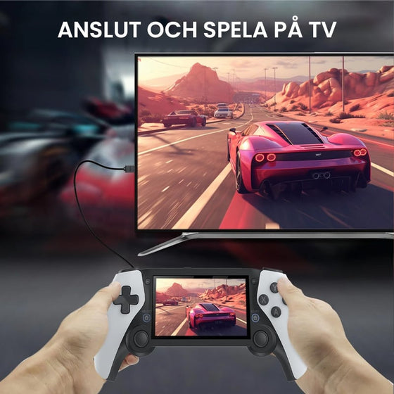 Retro Handhållen Spelkonsol