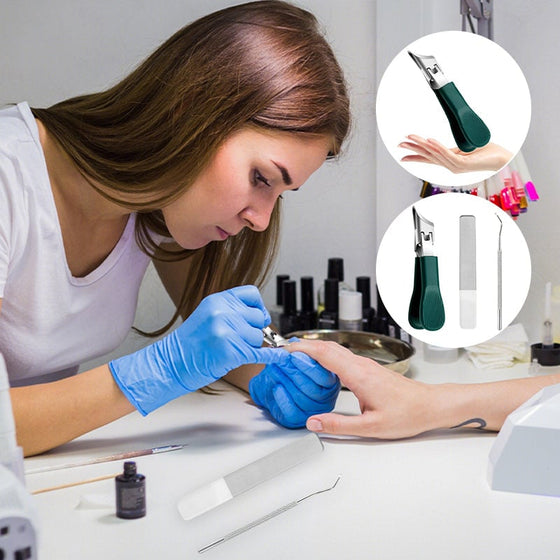 Premium 3-delad Eagle Beak Nagelklippare