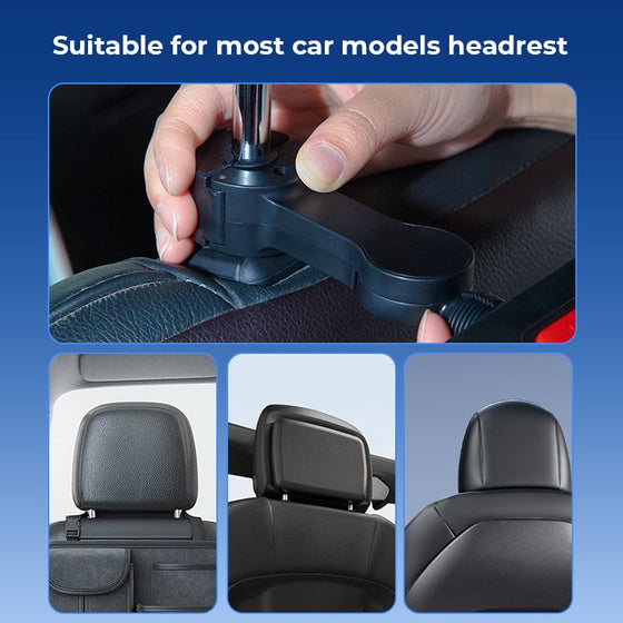 Dubbelhuvud Mini USB Bilfläkt