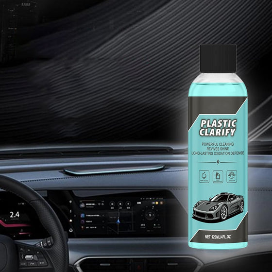 Rengörings- och vårdmedel för bilens plastytor