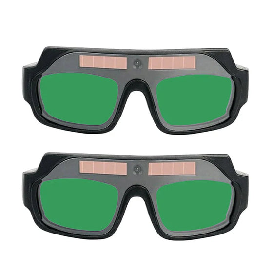 Självtonande svetsskyddsglasögon