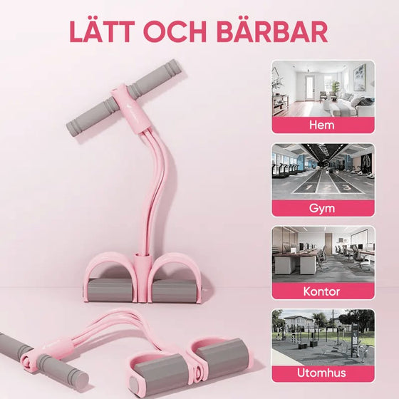 Multifunktionellt pedalmotståndsband