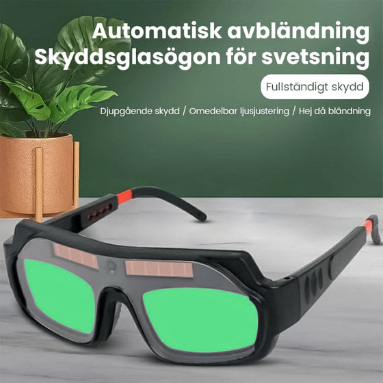 Självtonande svetsskyddsglasögon