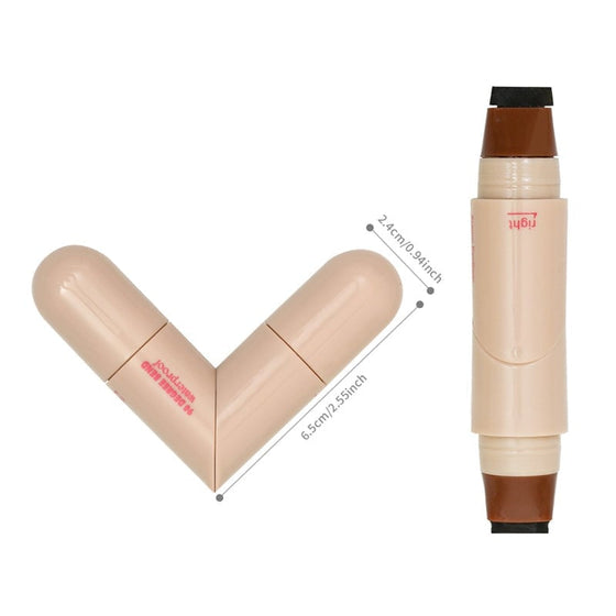 Rotationsbar eyelinerpenna med dubbla spetsar