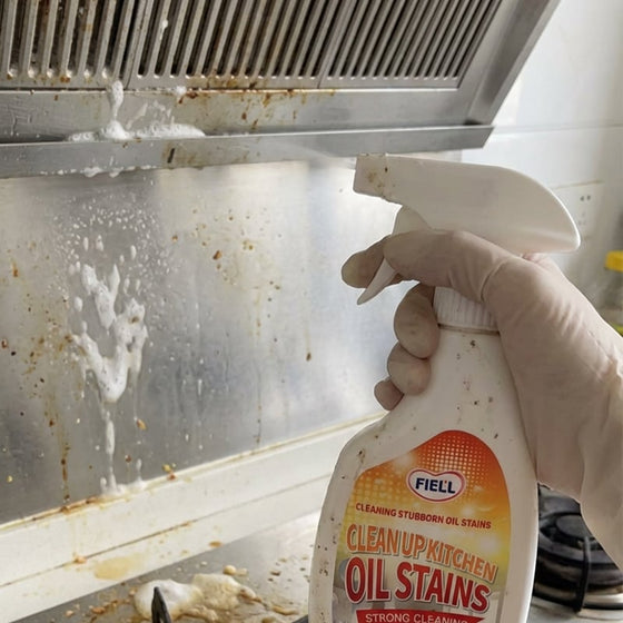 Kraftig köksavfettningsskumrengöring