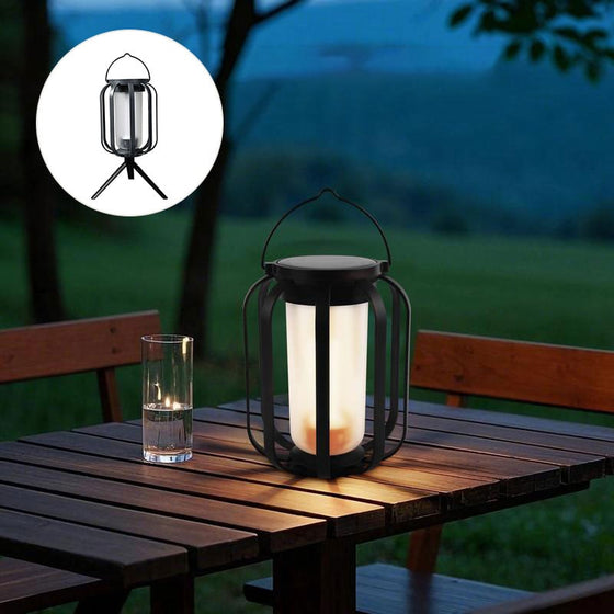 Solcellslampa för utomhusbruk med 4 lägen