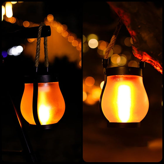 Solcellslyktor Med Hamparep