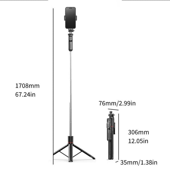 Ansiktsföljande fjärrstyrt stativ