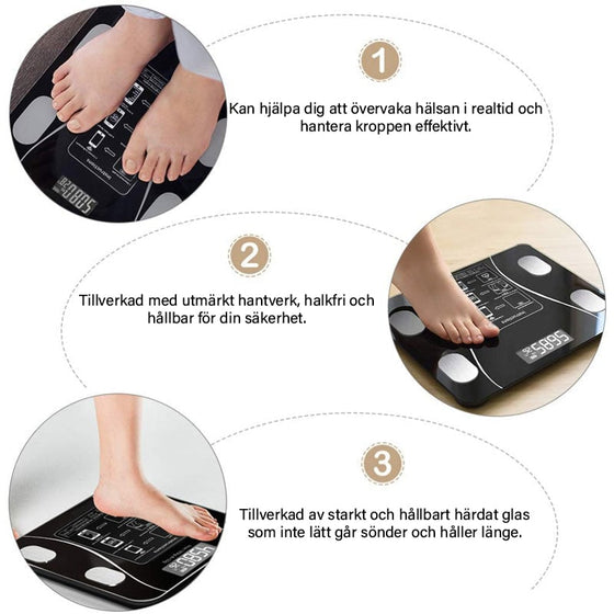 Smart kroppsfettskala