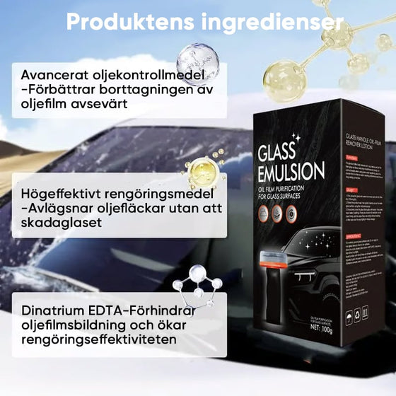 Rengöringsborste för glasfilm