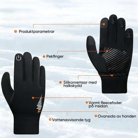 Varma Cykelhandskar Med Pekskärm