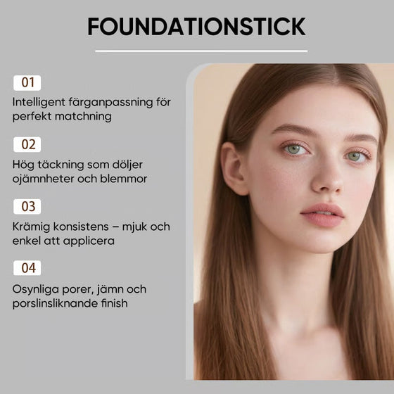 2-I-1 Färgskiftande Foundationstick